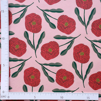 Pink Blooms Wrapping Paper · Regaro Papiro
