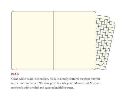 Black Pocket A6 Plain Hardcover Notebook · Leuchtturm1917