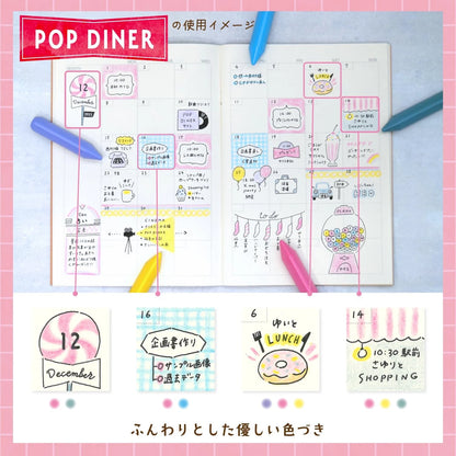 Sakura Craypas Coupy Marker Highlighter Crayons《Set of 5》