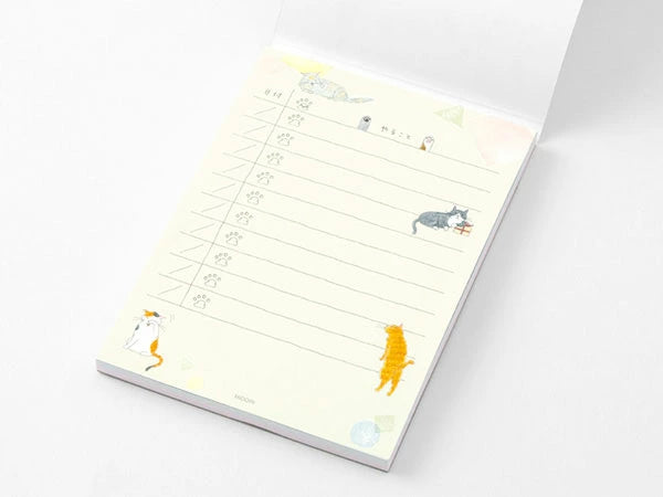 Cat To Do Memo Pad · Midori