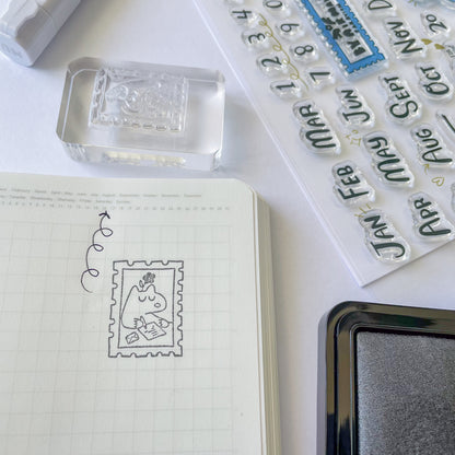 Months & Numbers Clear Stamps · Paper Plant Co x Sakuralala