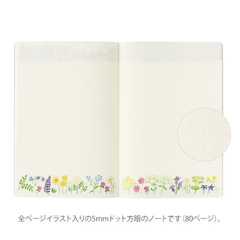 Scandinavia Yuru Log B6 Notebook · Midori