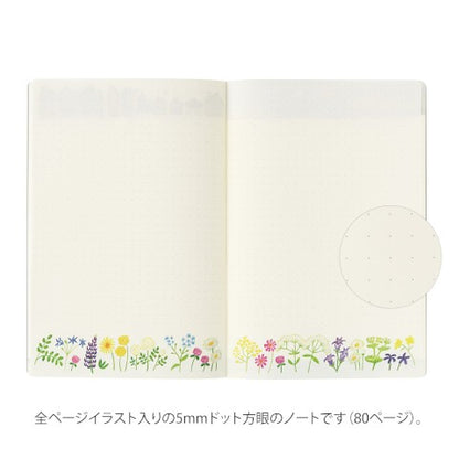 Scandinavia Yuru Log B6 Notebook · Midori