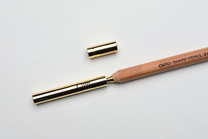 OHTO Brass Mechanical Lead Sharpener