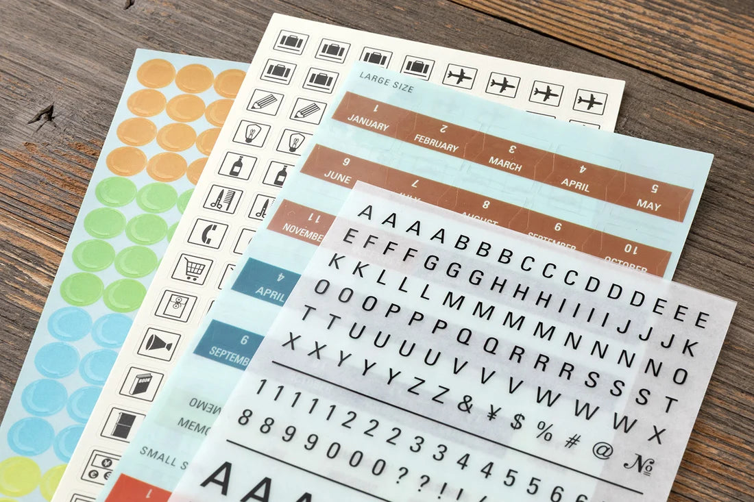 2027 TRAVELER'S Diary Sticker Set