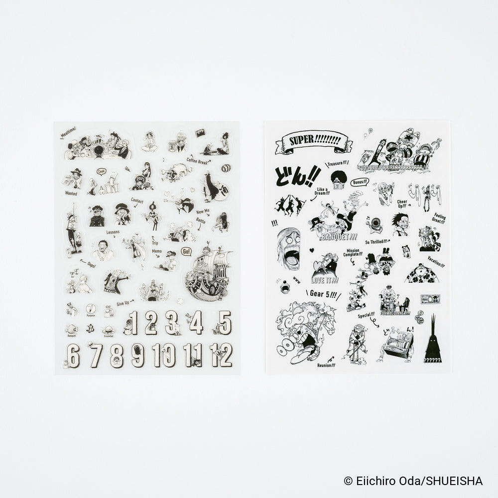 ONE PIECE magazine: One Piece Sticker Set (Daily / SUPER!!!) · Hobonichi