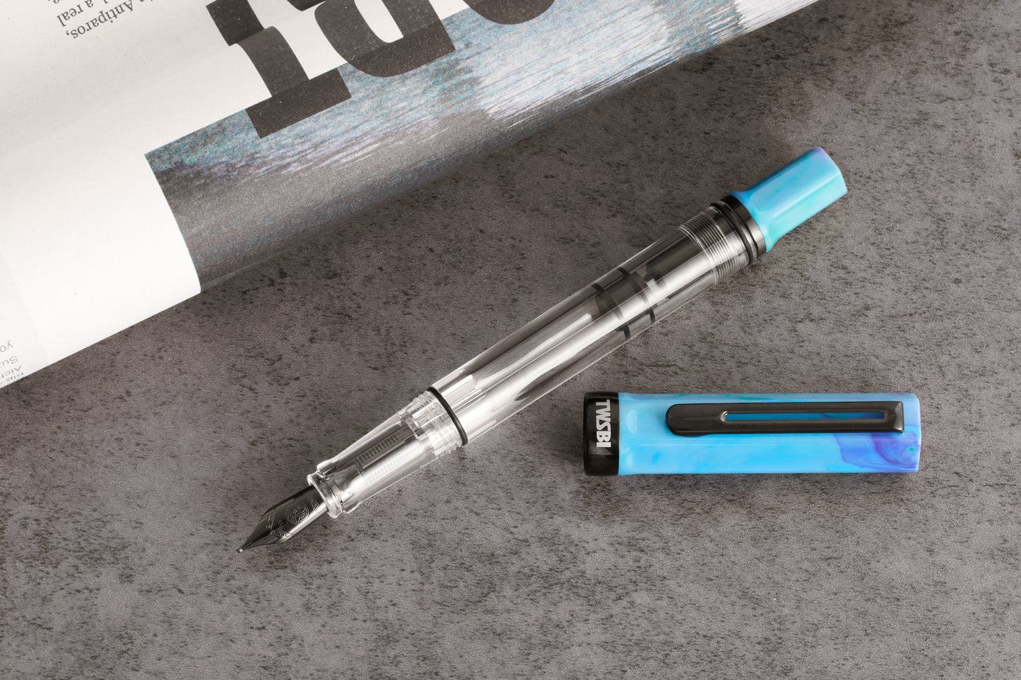 TWSBI ECO Cosmo w/Onyx Fountain Pen《Medium》