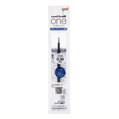 uni One Blue-Black 0.38mm Refill