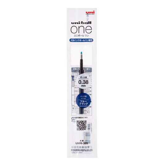 uni One Blue-Black 0.38mm Refill