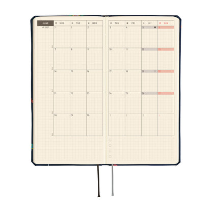 2027 Hobonichi Weeks MEGA Bow & Tie: Candy Dream《ENG/Tall & Slim/MEGA/Jan start》