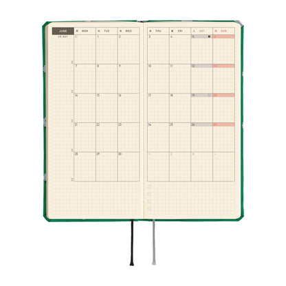 2027 Hobonichi Weeks MEGA Bow & Tie: Sheep Sheep Sheep《ENG/Tall & Slim/MEGA/Jan start》
