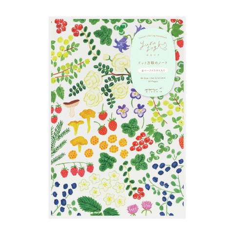 Scandinavia Yuru Log B6 Notebook · Midori