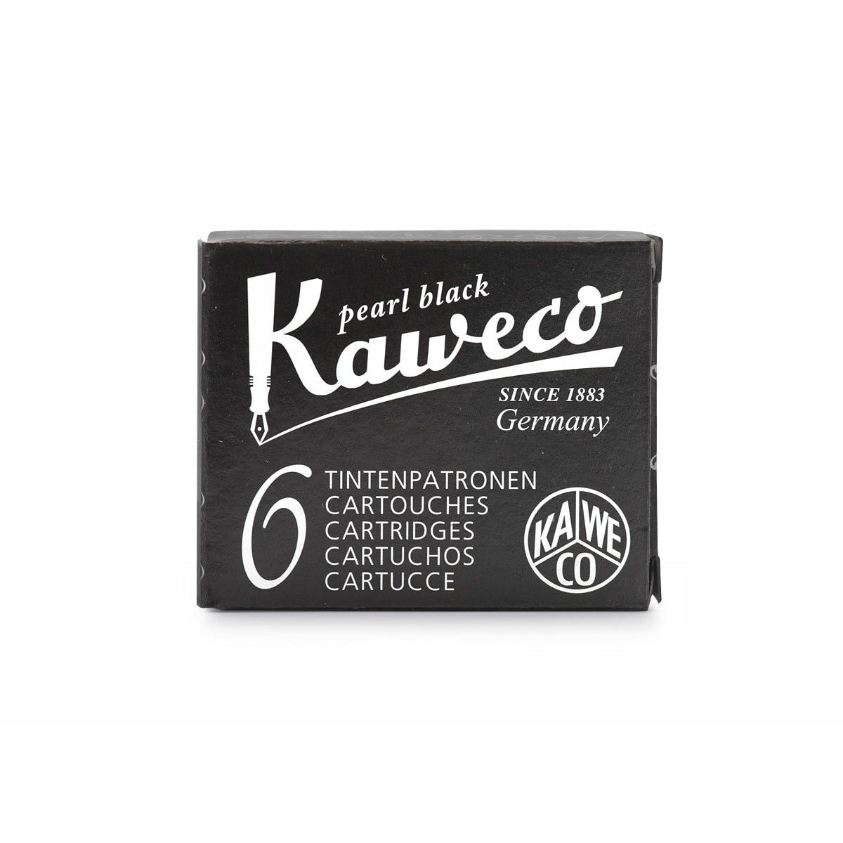Kaweco Ink Cartridge Refill Black《6 pc》