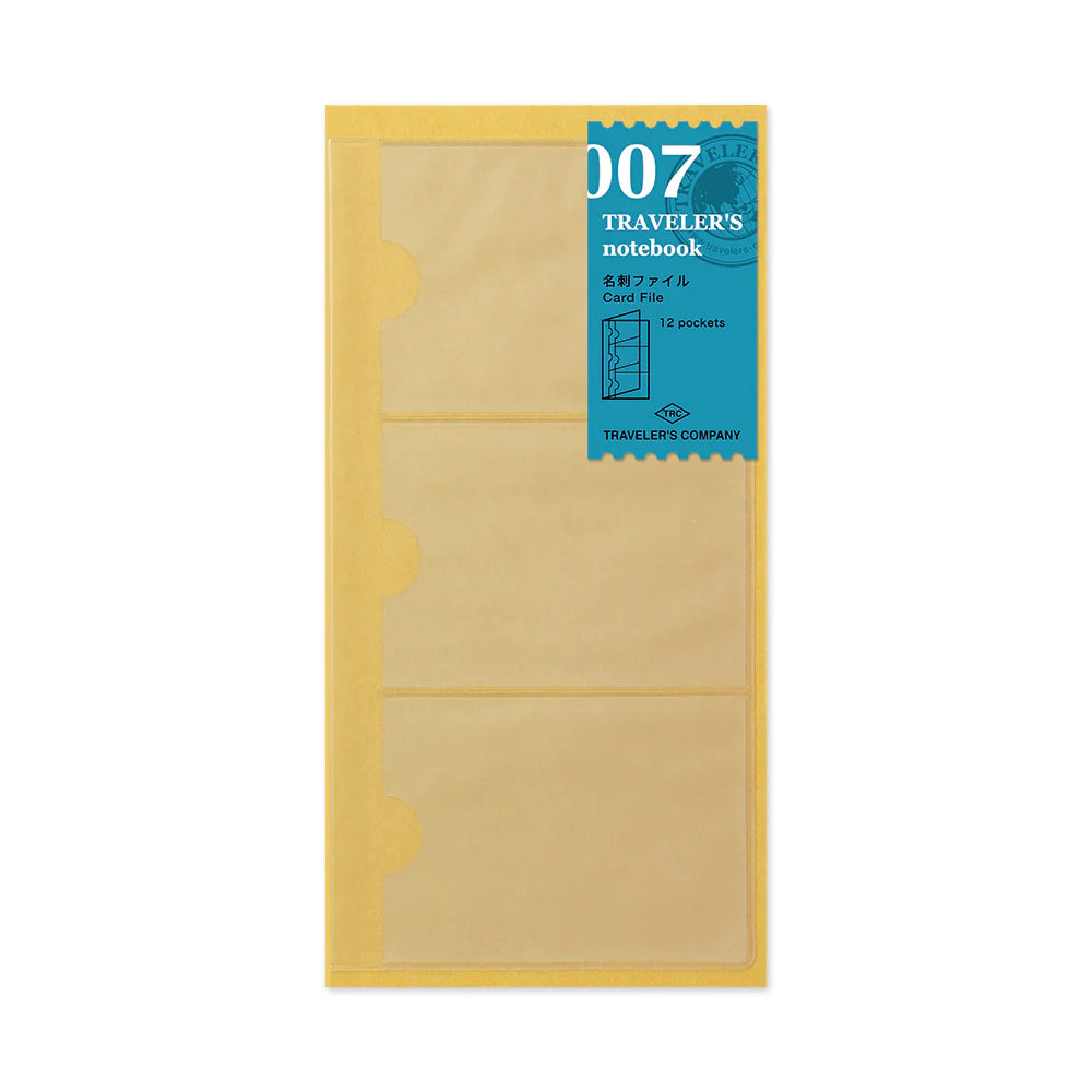TRAVELER'S Notebook 007 Card File
