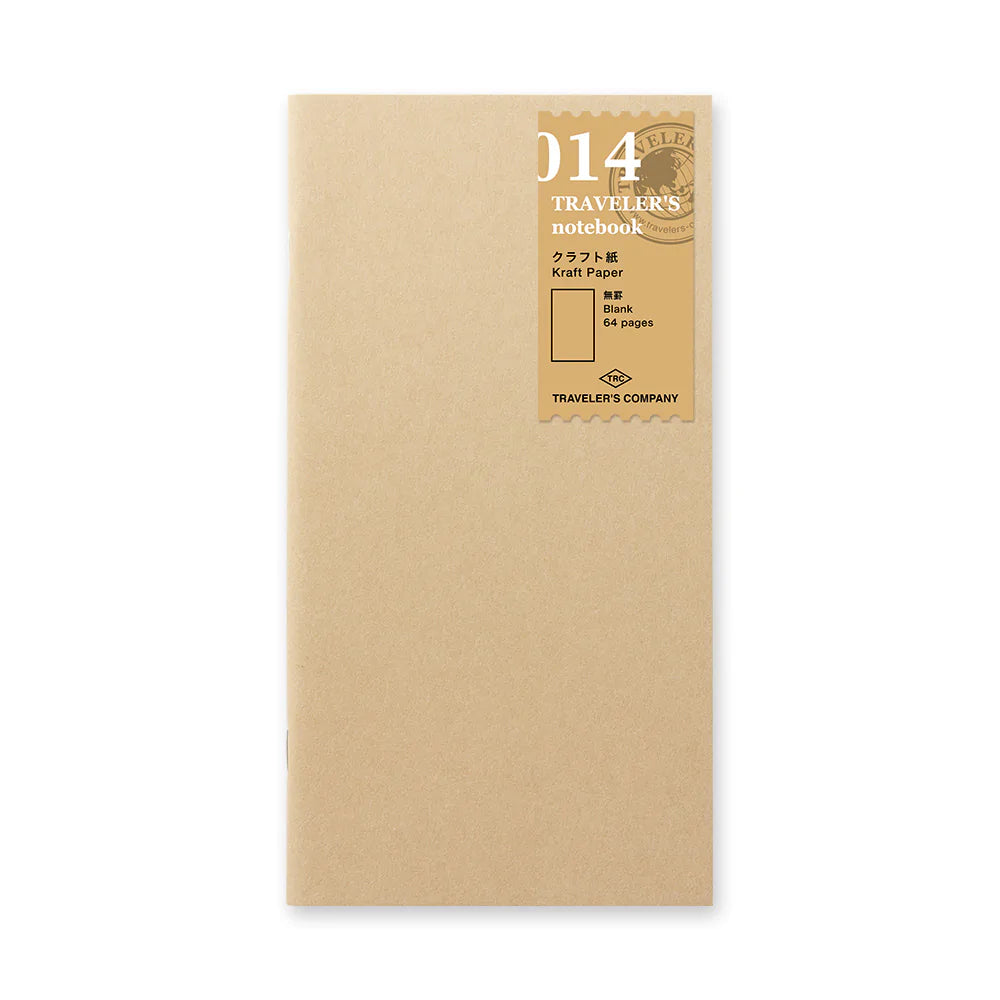 TRAVELER'S Notebook 014 Kraft Paper Notebook