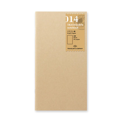 TRAVELER'S Notebook 014 Kraft Paper Notebook