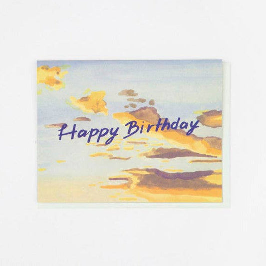 Happy Birthday Morning Sky Card · Small Adventure