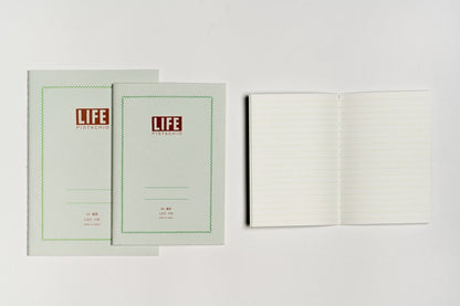 Pistachio Ruled B6 Notebook · Life