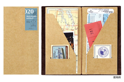 TRAVELER'S Notebook 020 Kraft Paper Folder