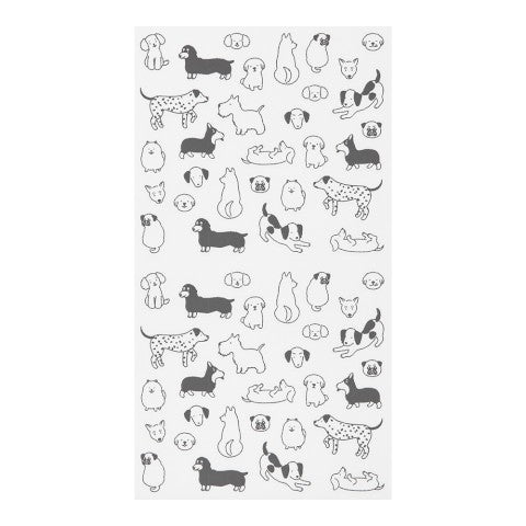 Chat Dogs Sticker Sheet · Midori