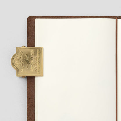 TRAVELER'S Notebook 030 Brass Clip Airlplane