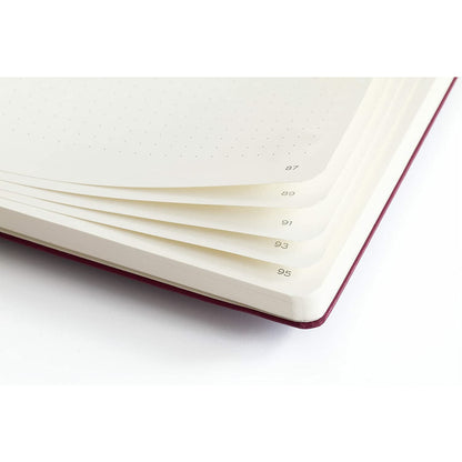 Cherry Red A5 Ruled Hardcover Notebook · Leuchtturm1917