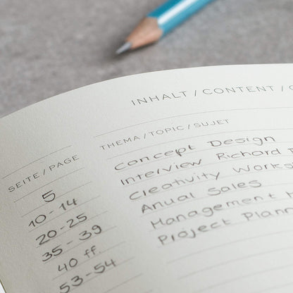 Cherry Red A5 Ruled Hardcover Notebook · Leuchtturm1917