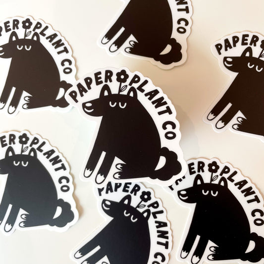 Paper Plant Co. Logo Sticker · Paper Plant Co