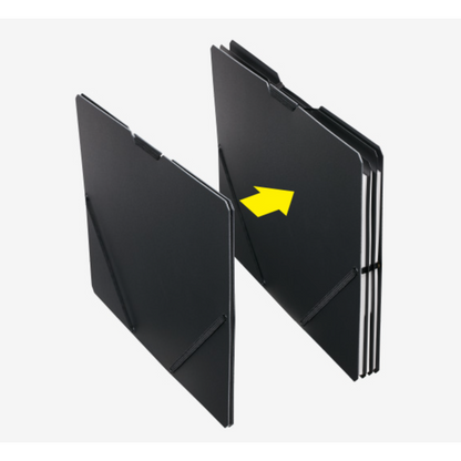 Black SAND IT A4 Horizontal Document Holder · King Jim