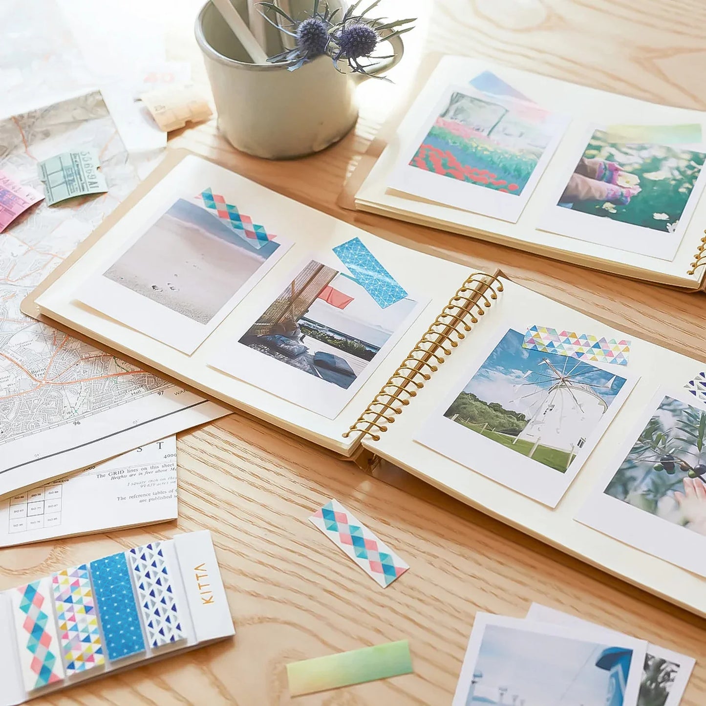 Linen KITTA Washi Tape · King Jim