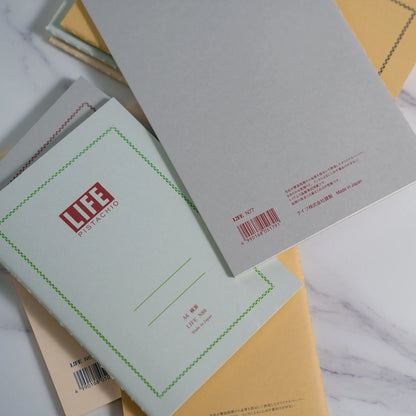 Pistachio Ruled B6 Notebook · Life