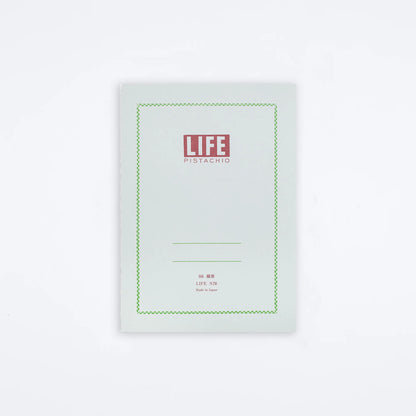 Pistachio Ruled B6 Notebook · Life