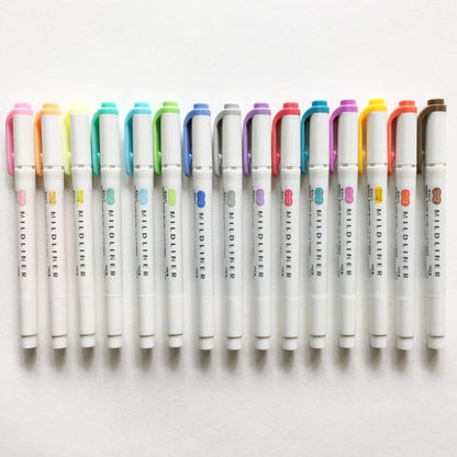 Zebra Mildliner Mild Highlighters