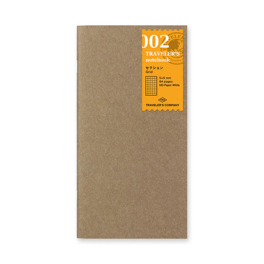 TRAVELER'S Notebook 002 Grid Notebook