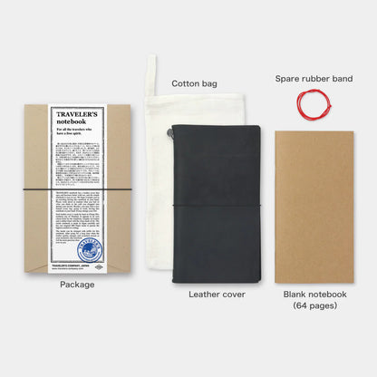TRAVELER'S Notebook Black《Regular Size》