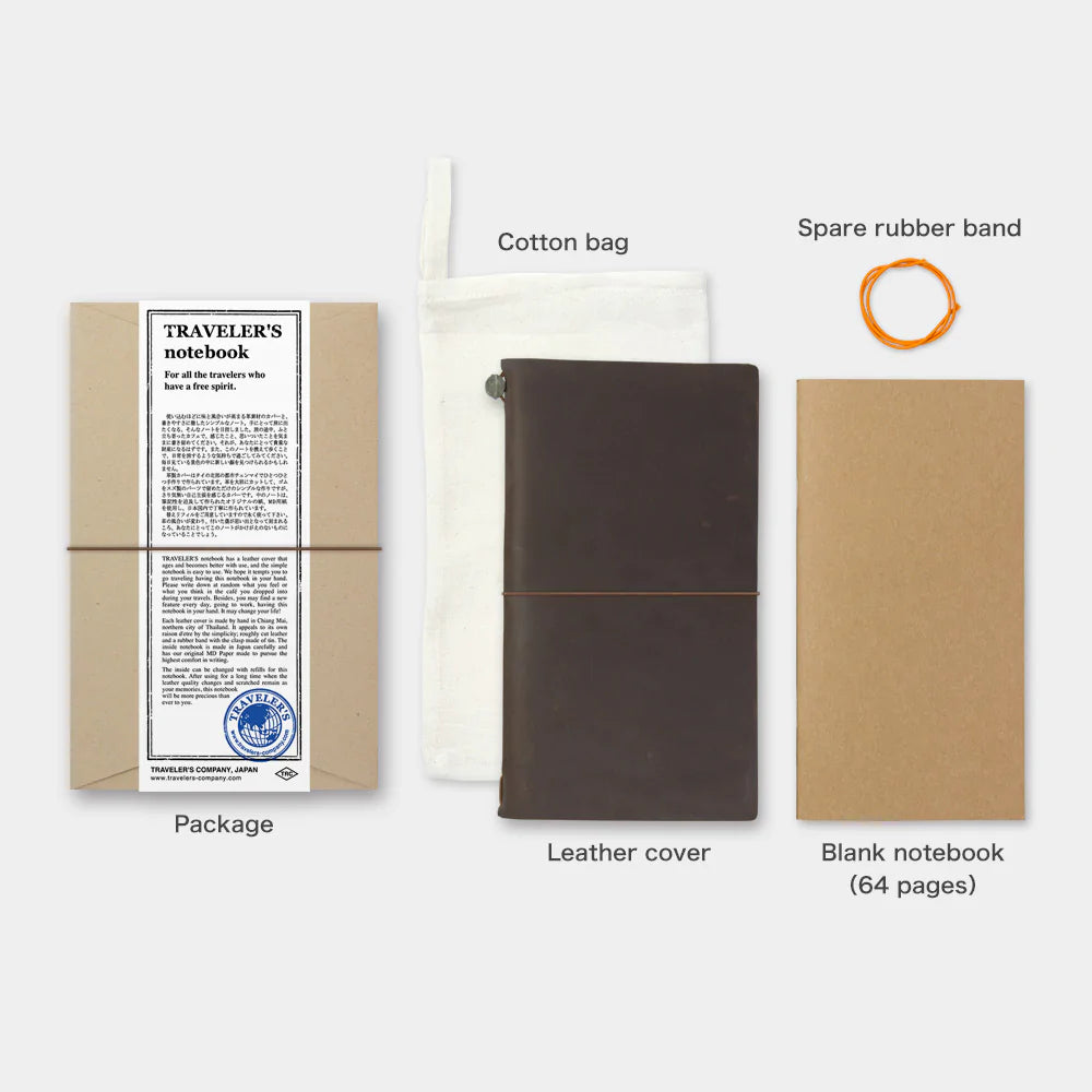 TRAVELER'S Notebook Brown《Regular Size》