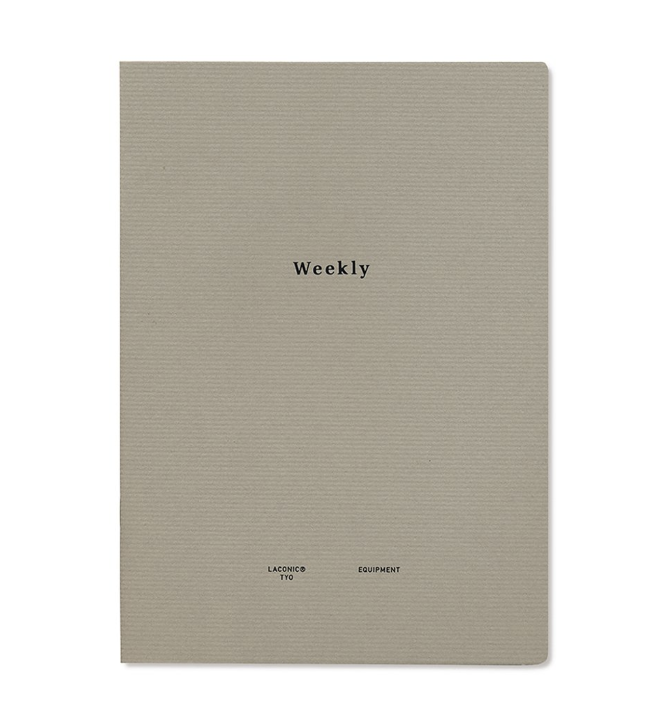 Weekly Style A5 Notebook · Laconic