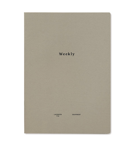 Weekly Style A5 Notebook · Laconic